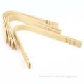 Natural Mini Bamboo Serving Tongs (HY-12)